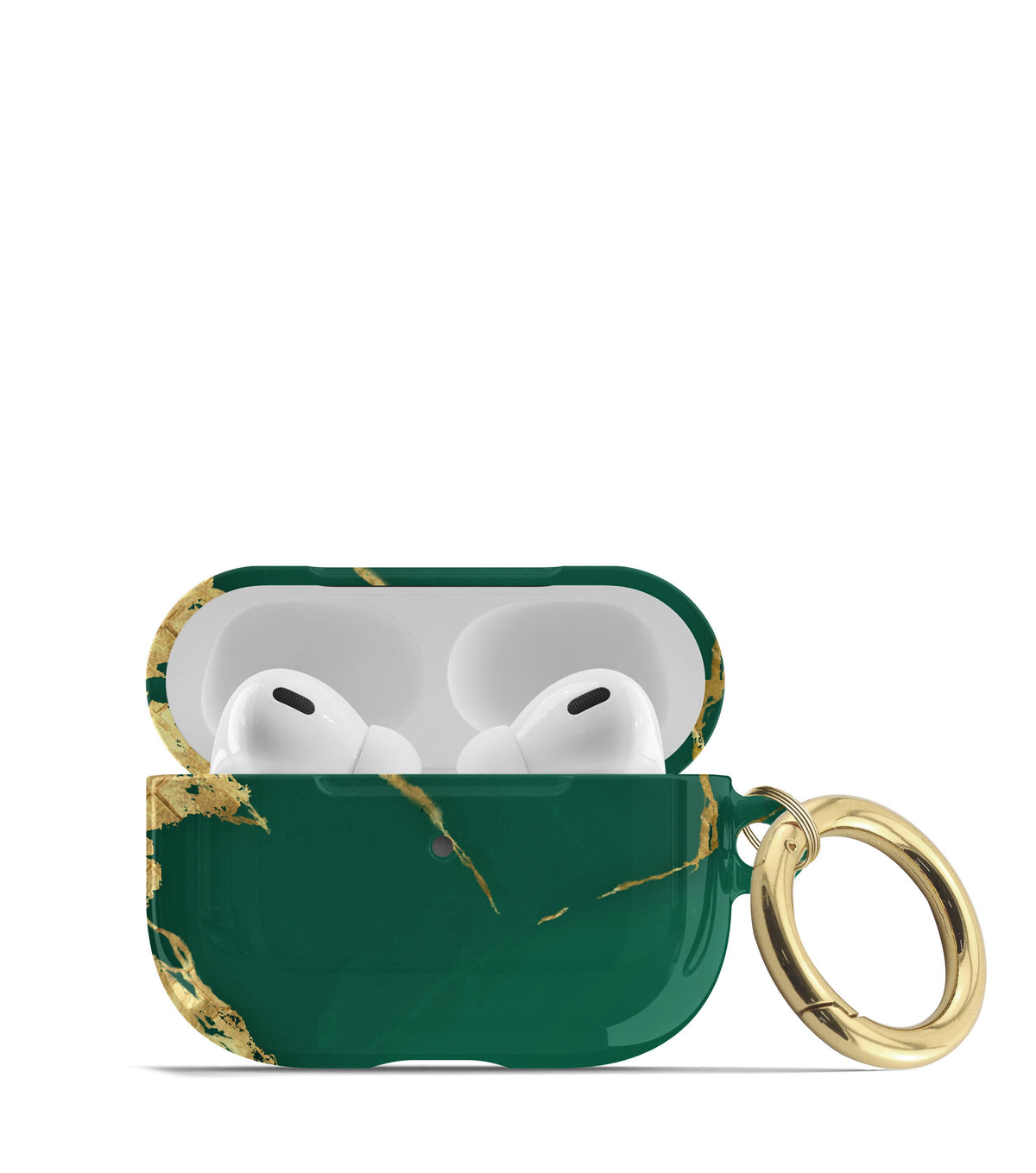 Emerald Green Marble Onyx AirPods Case