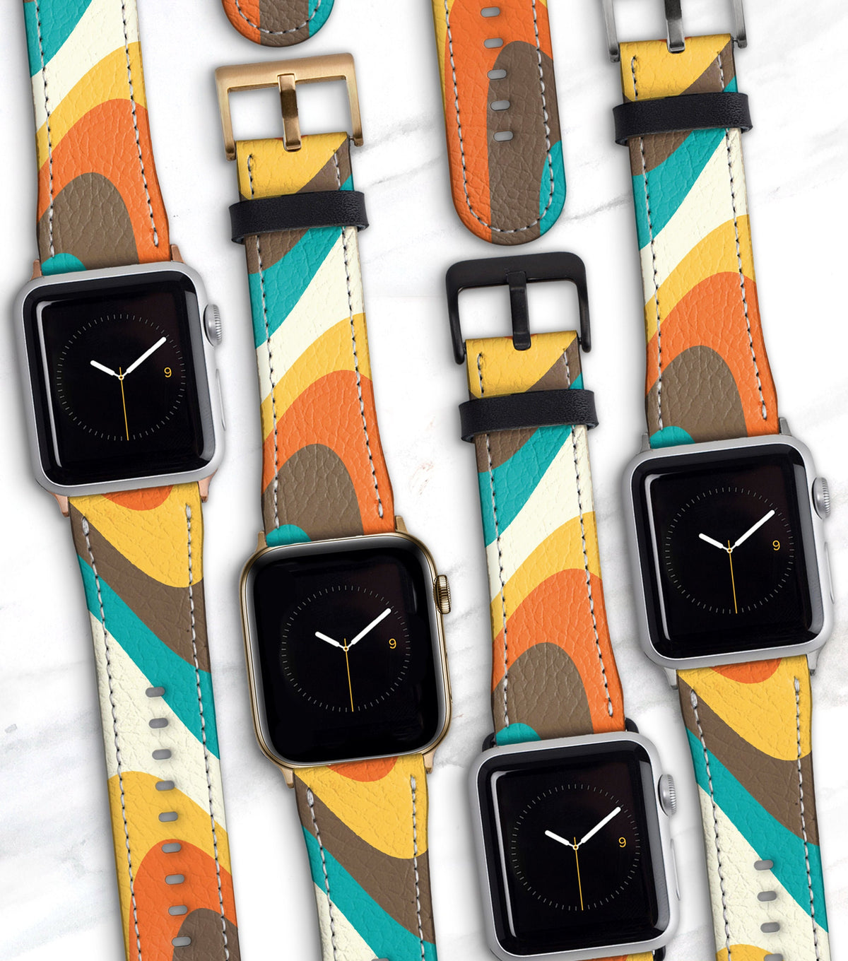 Groovy Retro Apple Watch Band