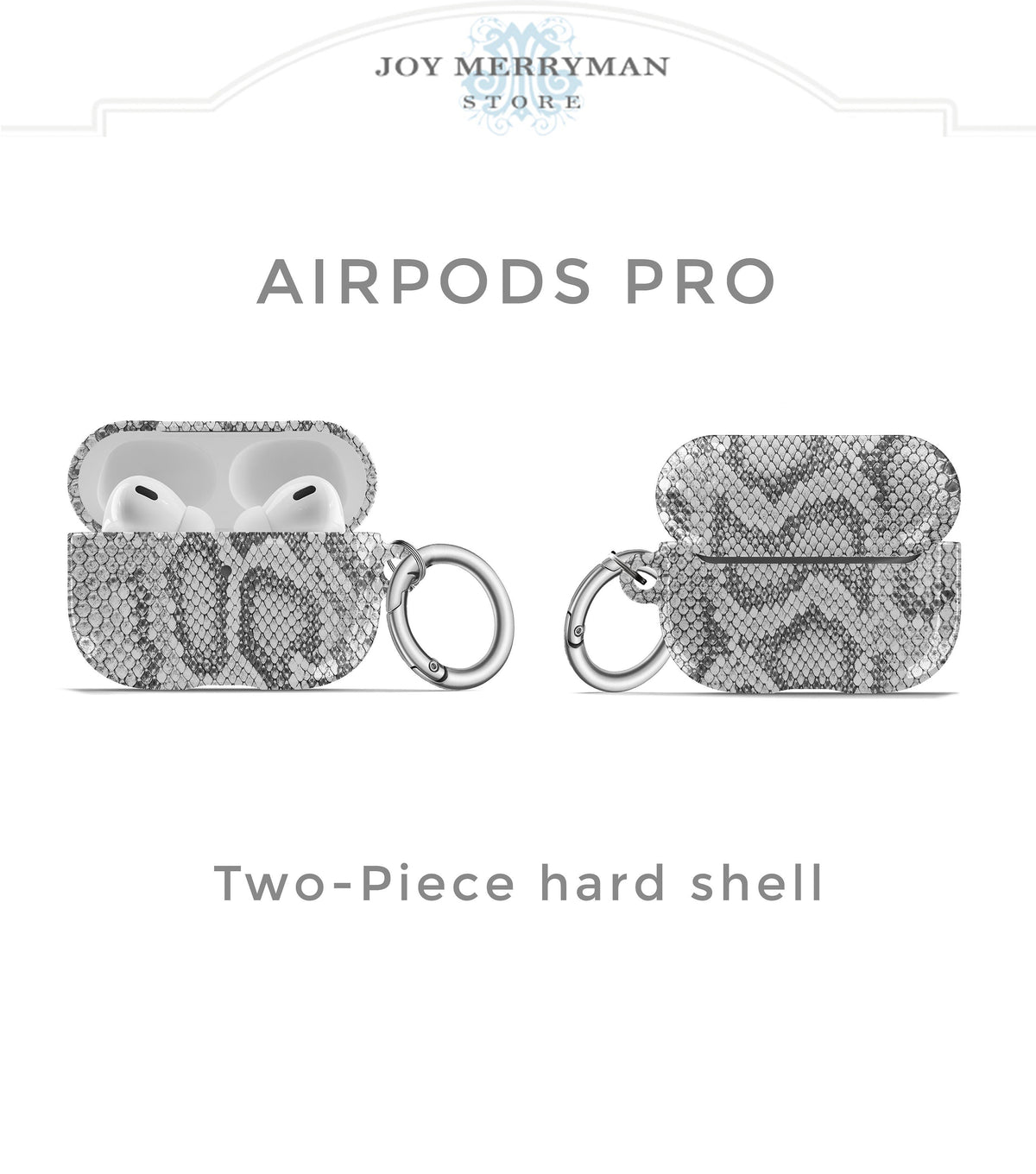 Snakeskin Print AirPod Case
