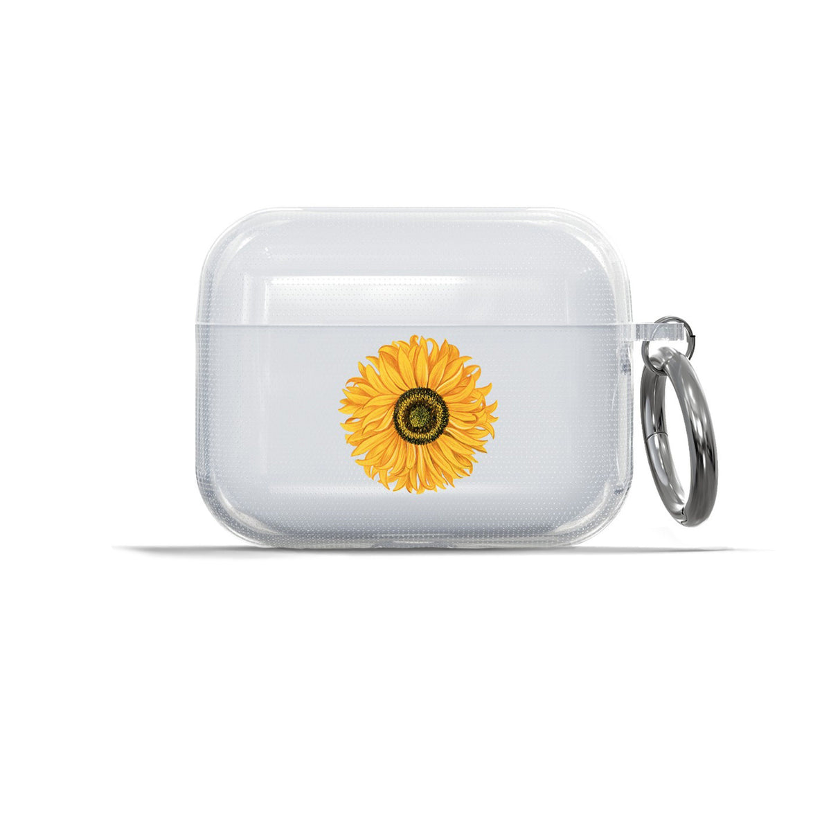 Retro Sunflower CLEAR AirPod Case