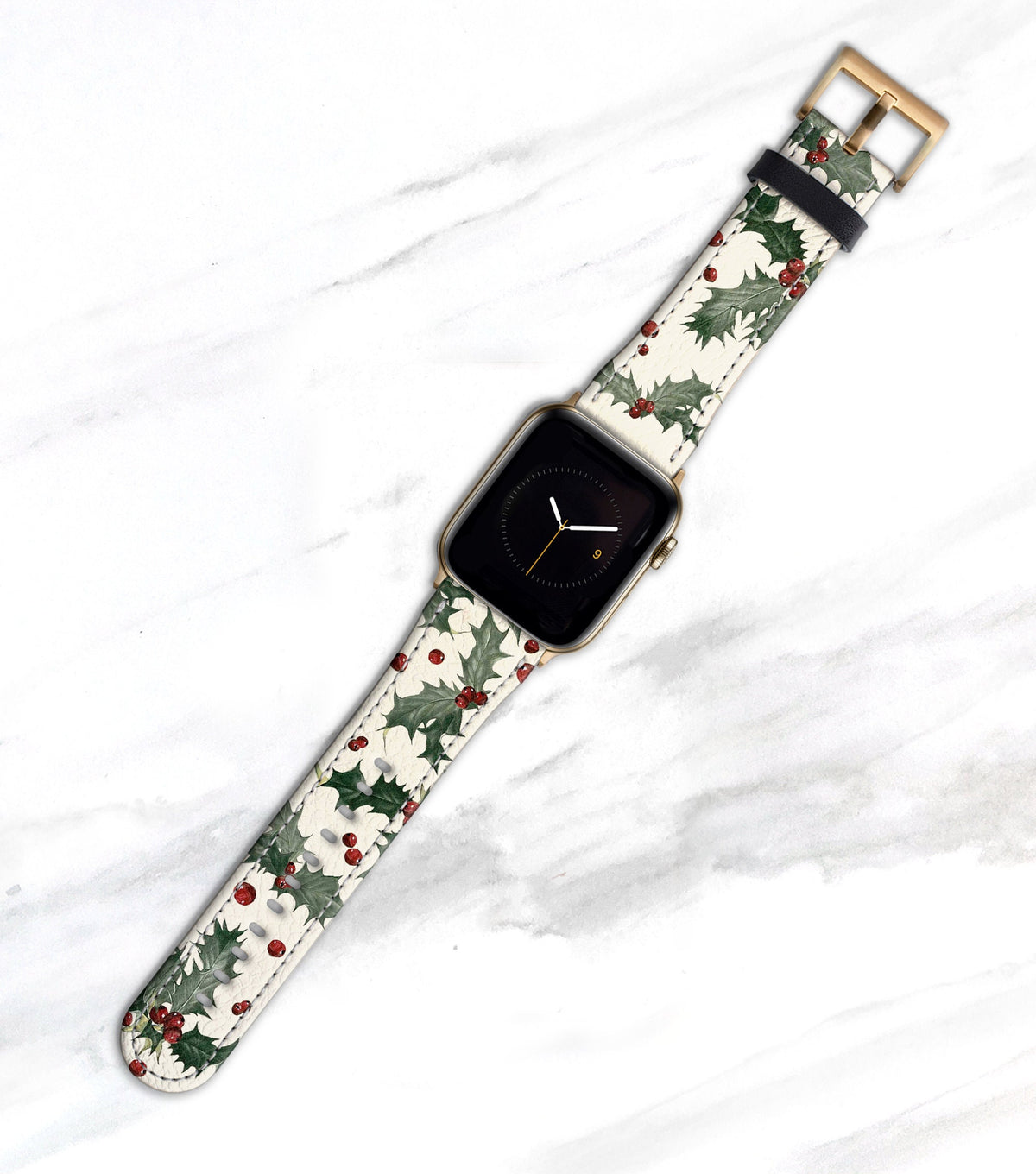 Vintage Holly Apple Watch Band
