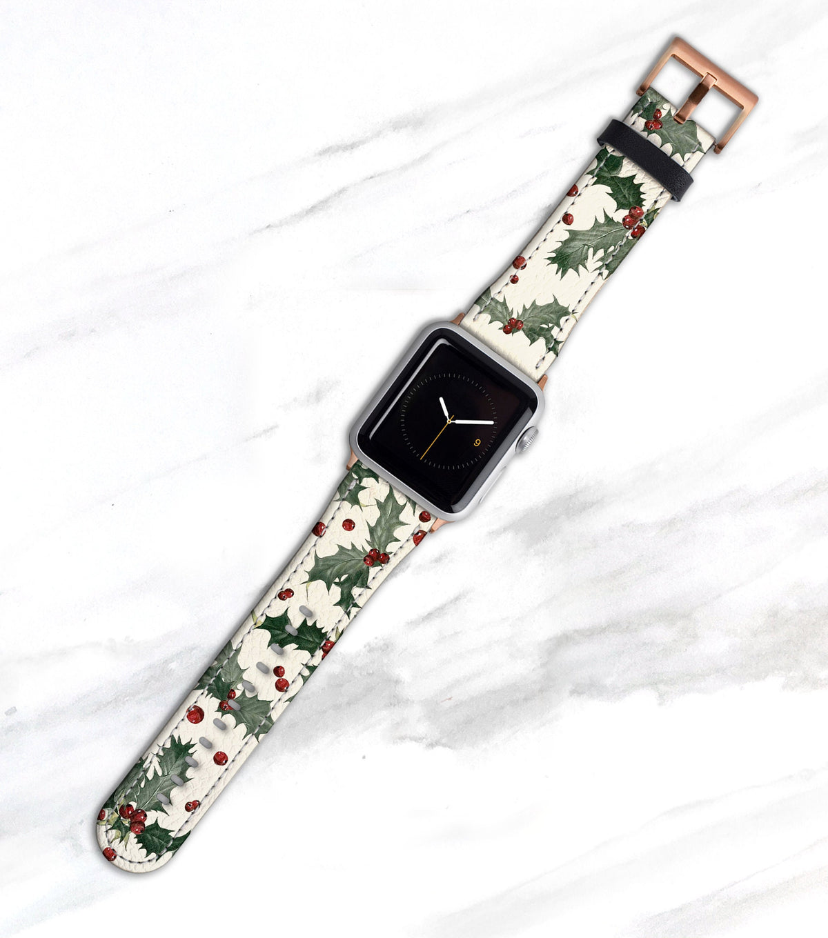 Vintage Holly Apple Watch Band