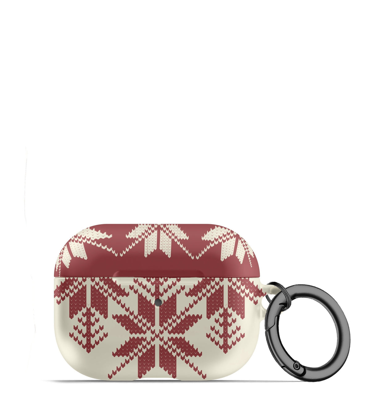 Red  Fair Isle AirPod Case