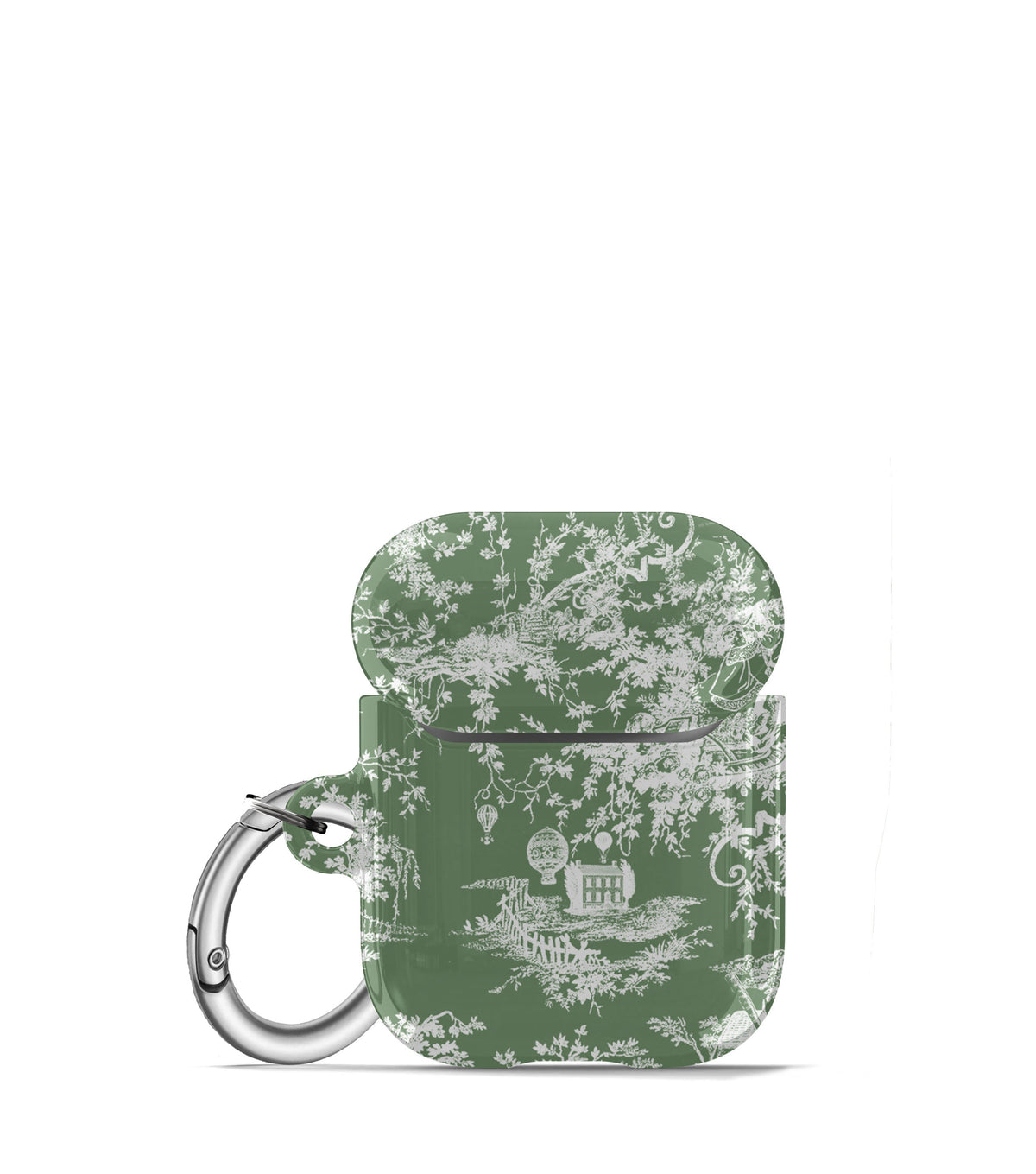 Green Toile  AirPod Case