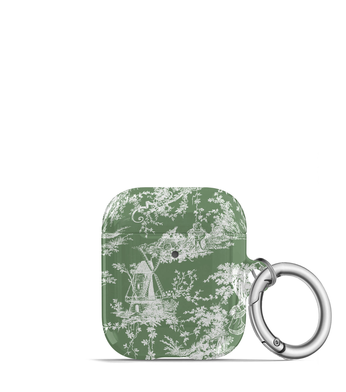 Green Toile  AirPod Case