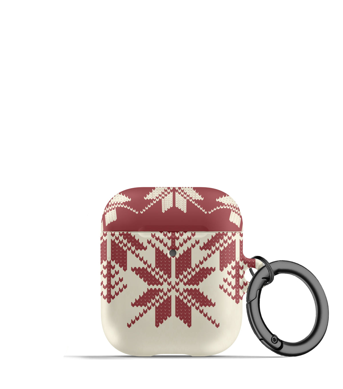 Red  Fair Isle AirPod Case