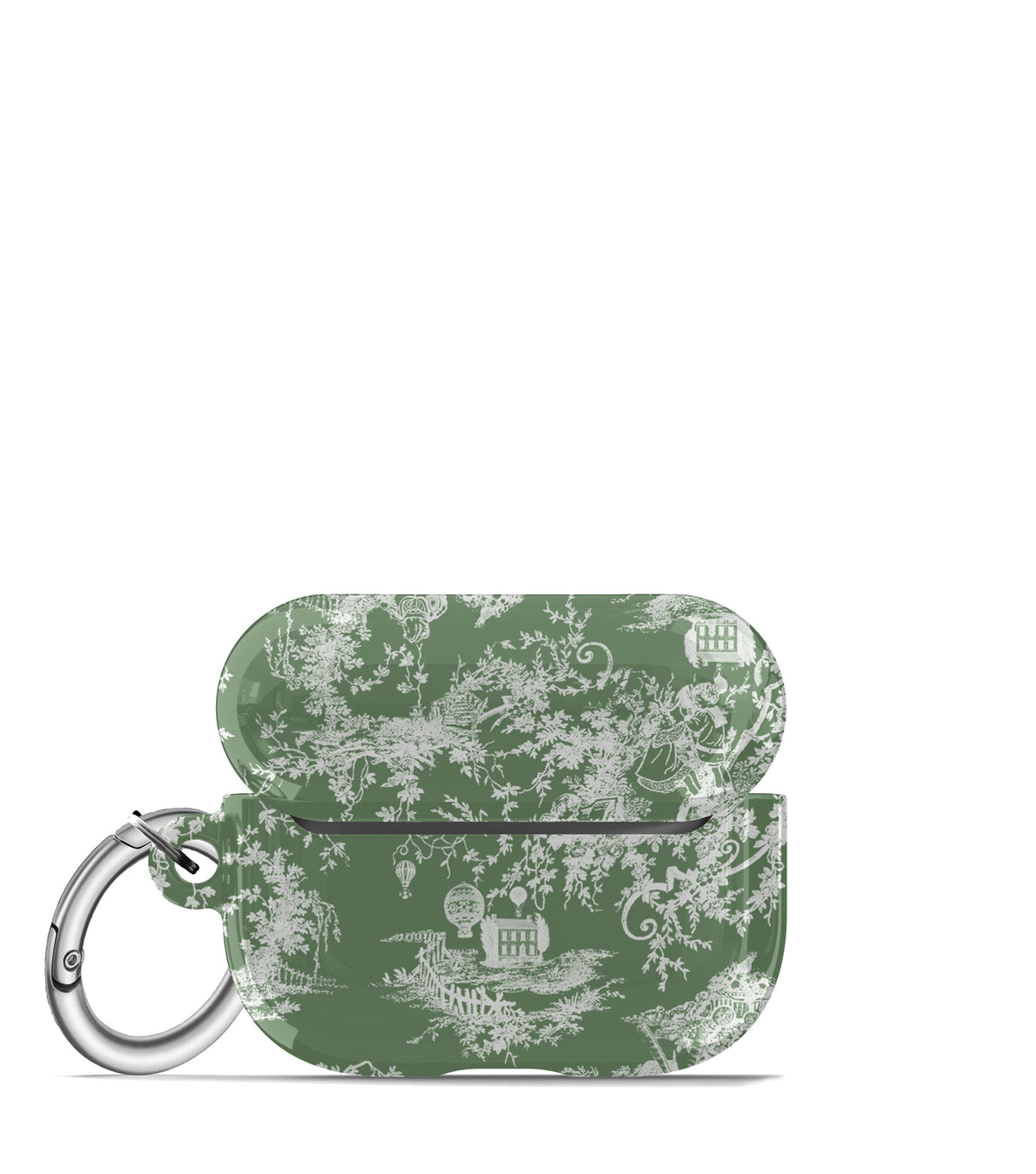 Green Toile  AirPod Case