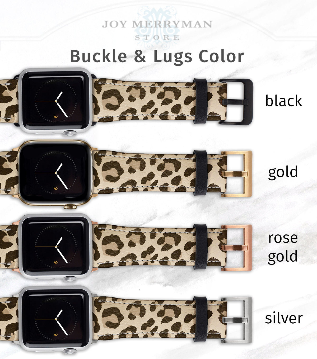 Modern Leopard Band for Apple Watch