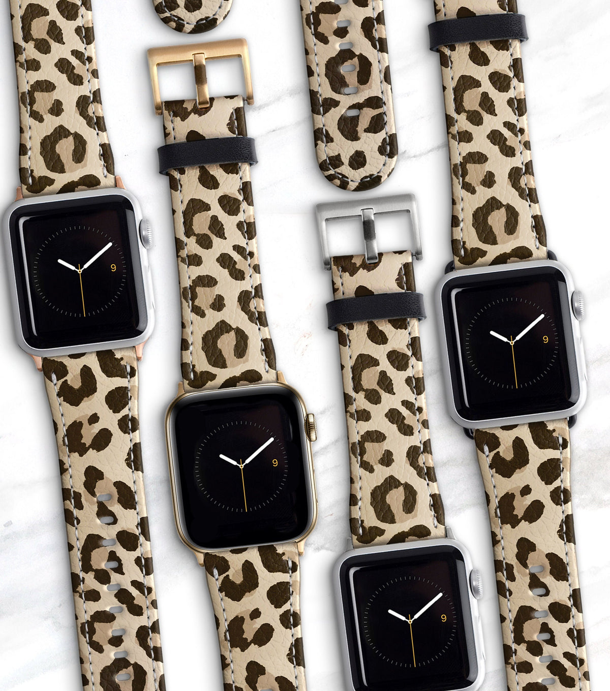 Modern Leopard Band for Apple Watch
