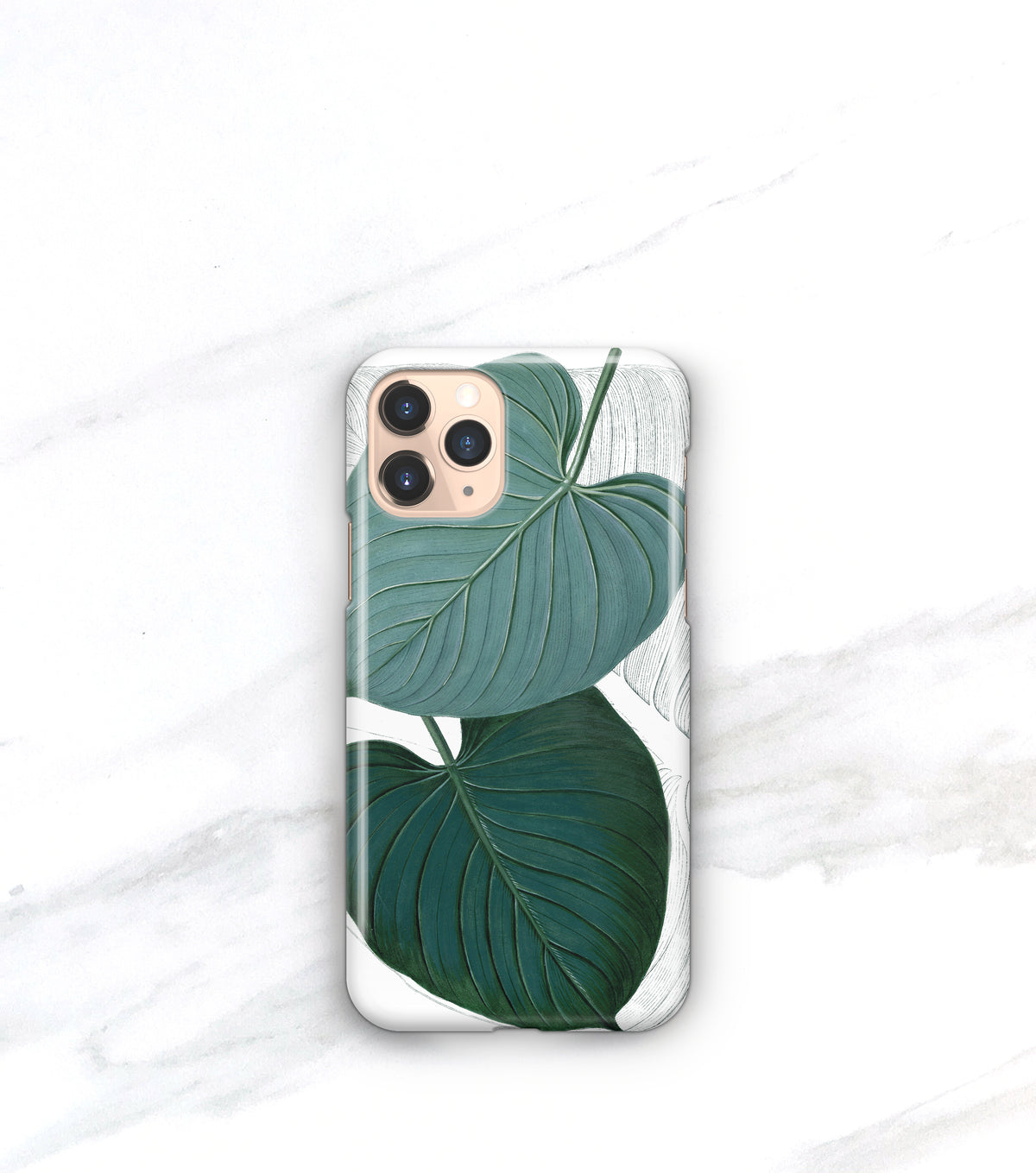 modern tropical leaf case for iPhone 11 pro