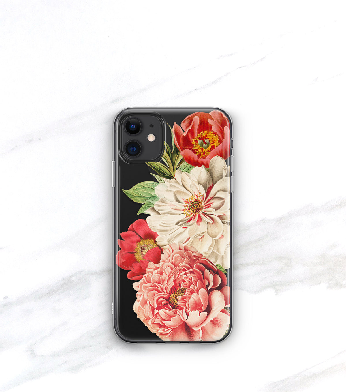 Queen of Flowers Clear Case | iPhone