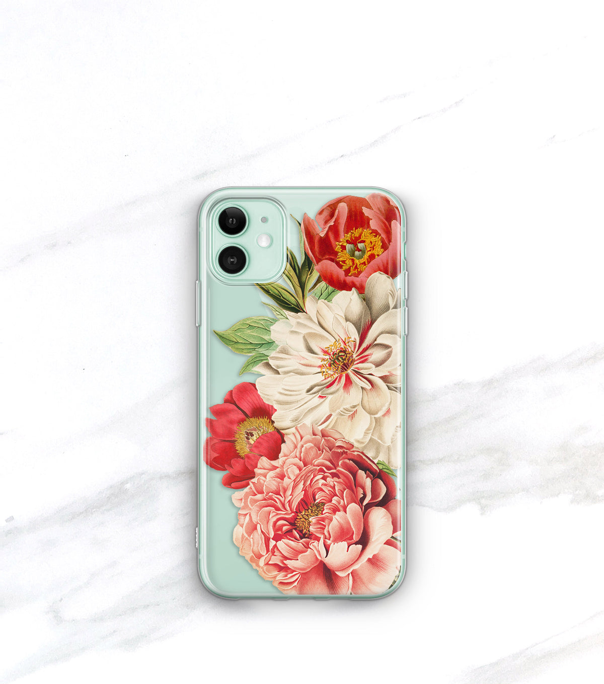 Queen of Flowers Clear Case | iPhone
