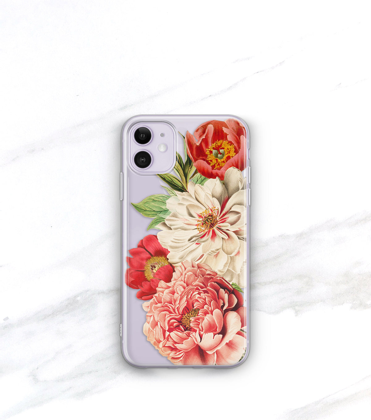 Queen of Flowers Clear Case | iPhone