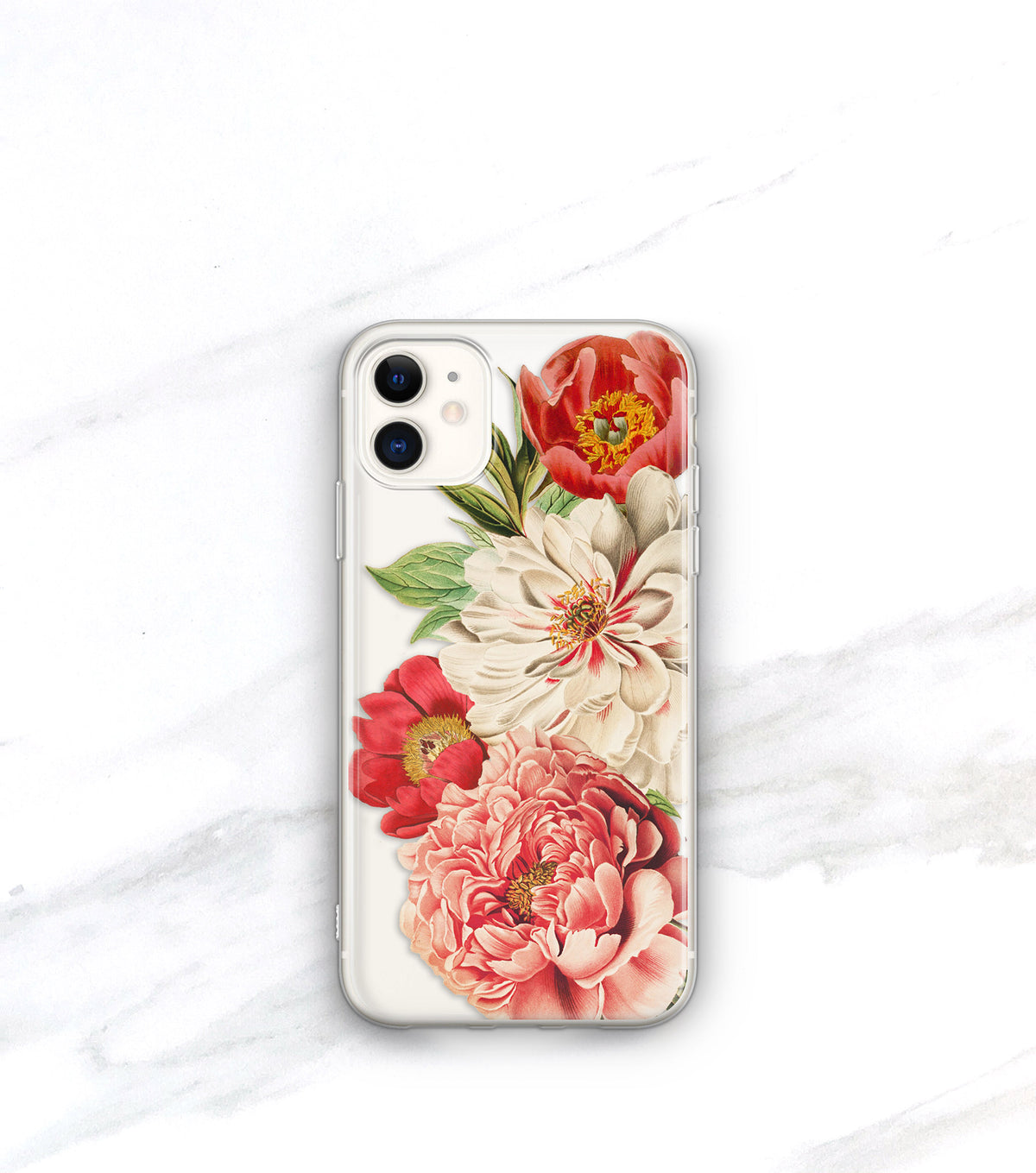 Queen of Flowers Clear Case | iPhone