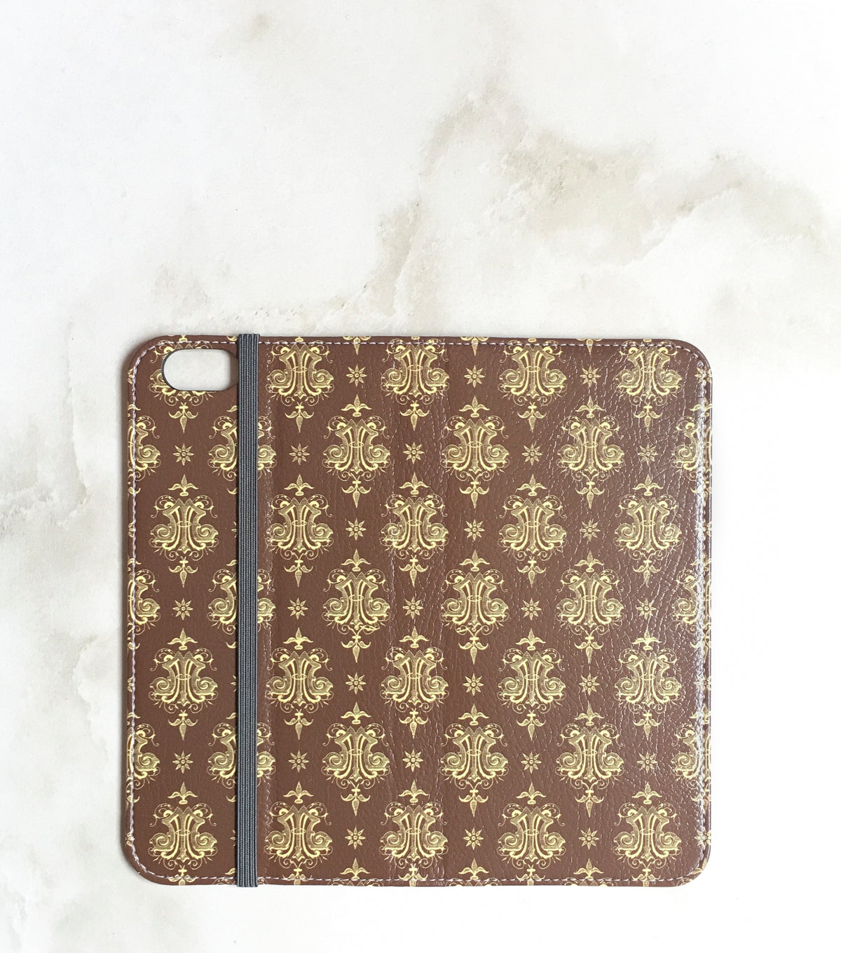 Logo Wallet case for iPhone full view