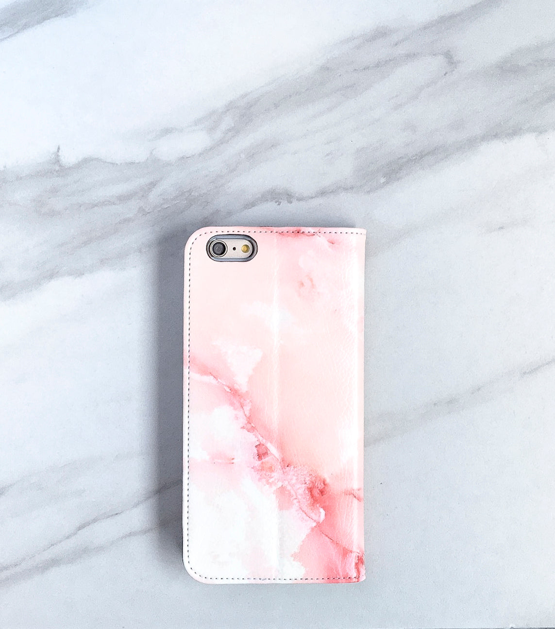 Pink Marble iPhone 7 Wallet case
