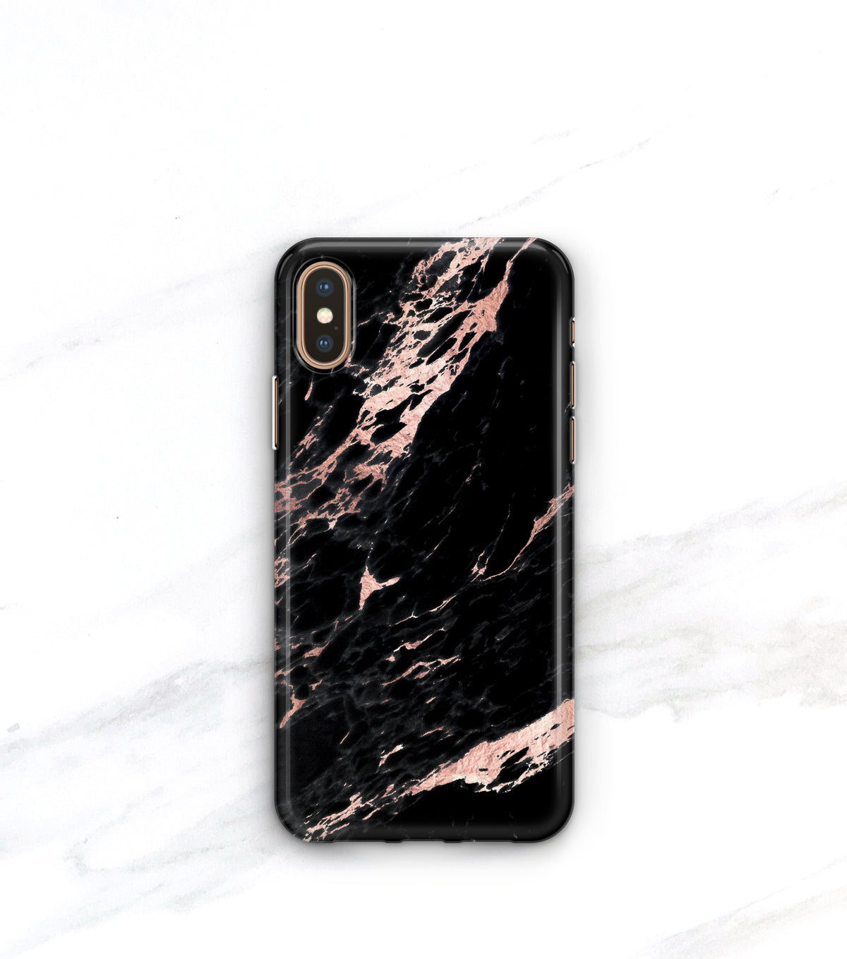 rose black iPhone xs max case
