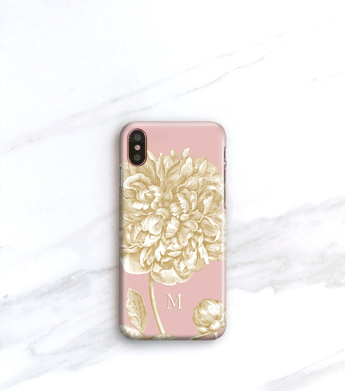 Pink Peony Phone Case for iPhone 8 Plus