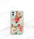 Peony Bunch Clear Case | iPhone