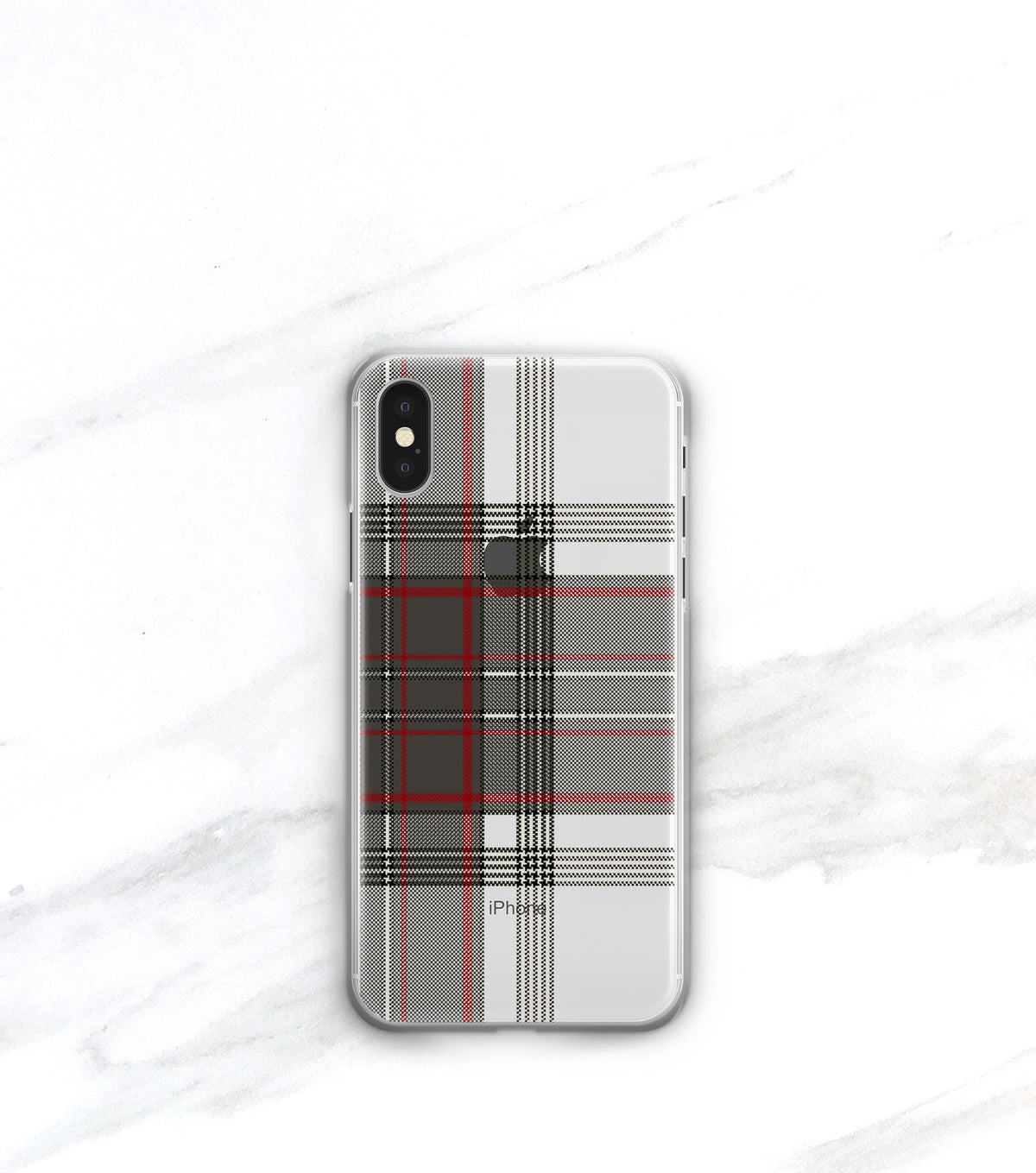 Plaid Clear Case | iPhone