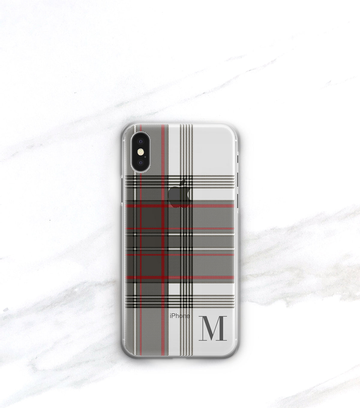 Plaid Clear Case | iPhone