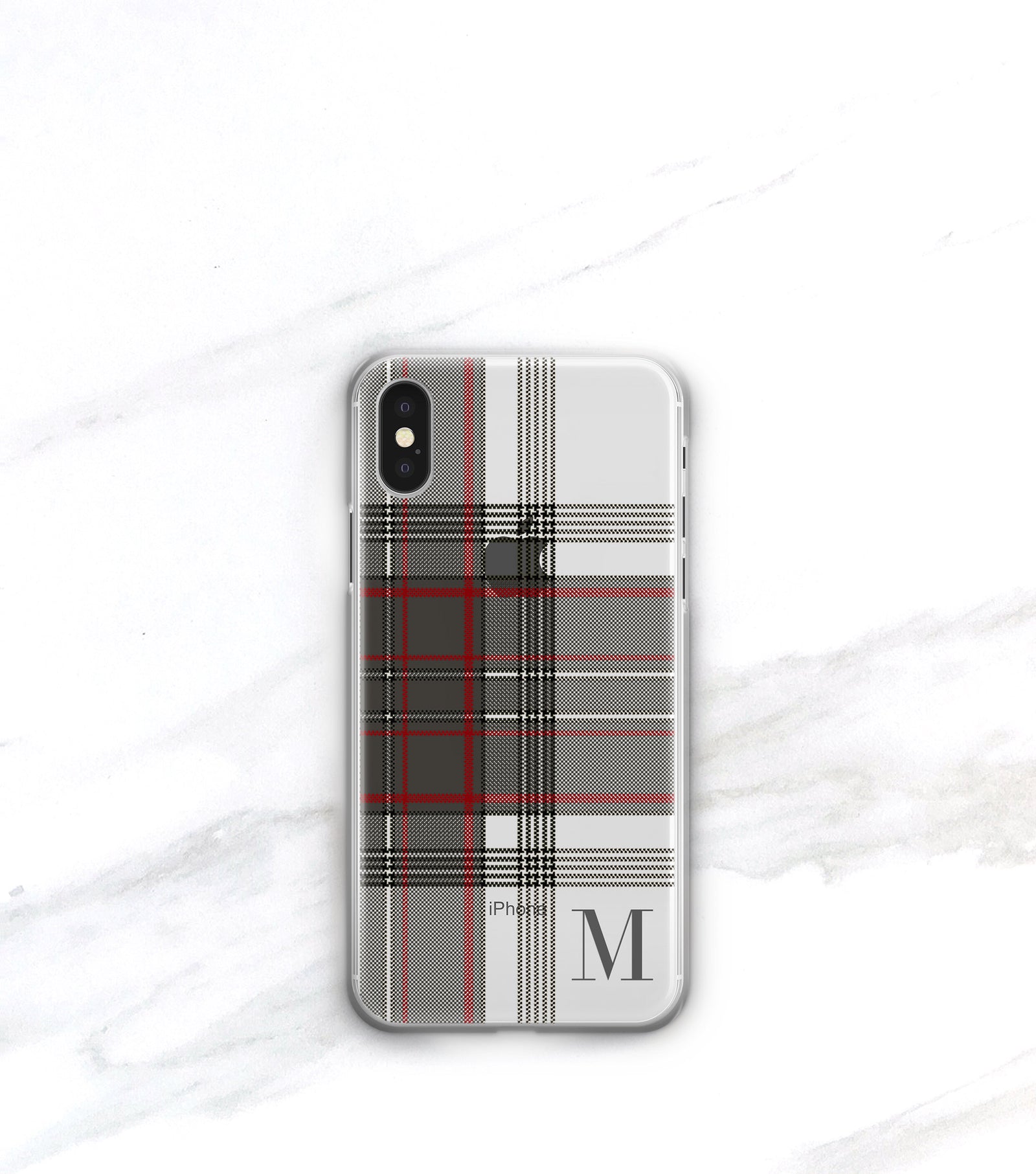 Plaid Clear Case | iPhone