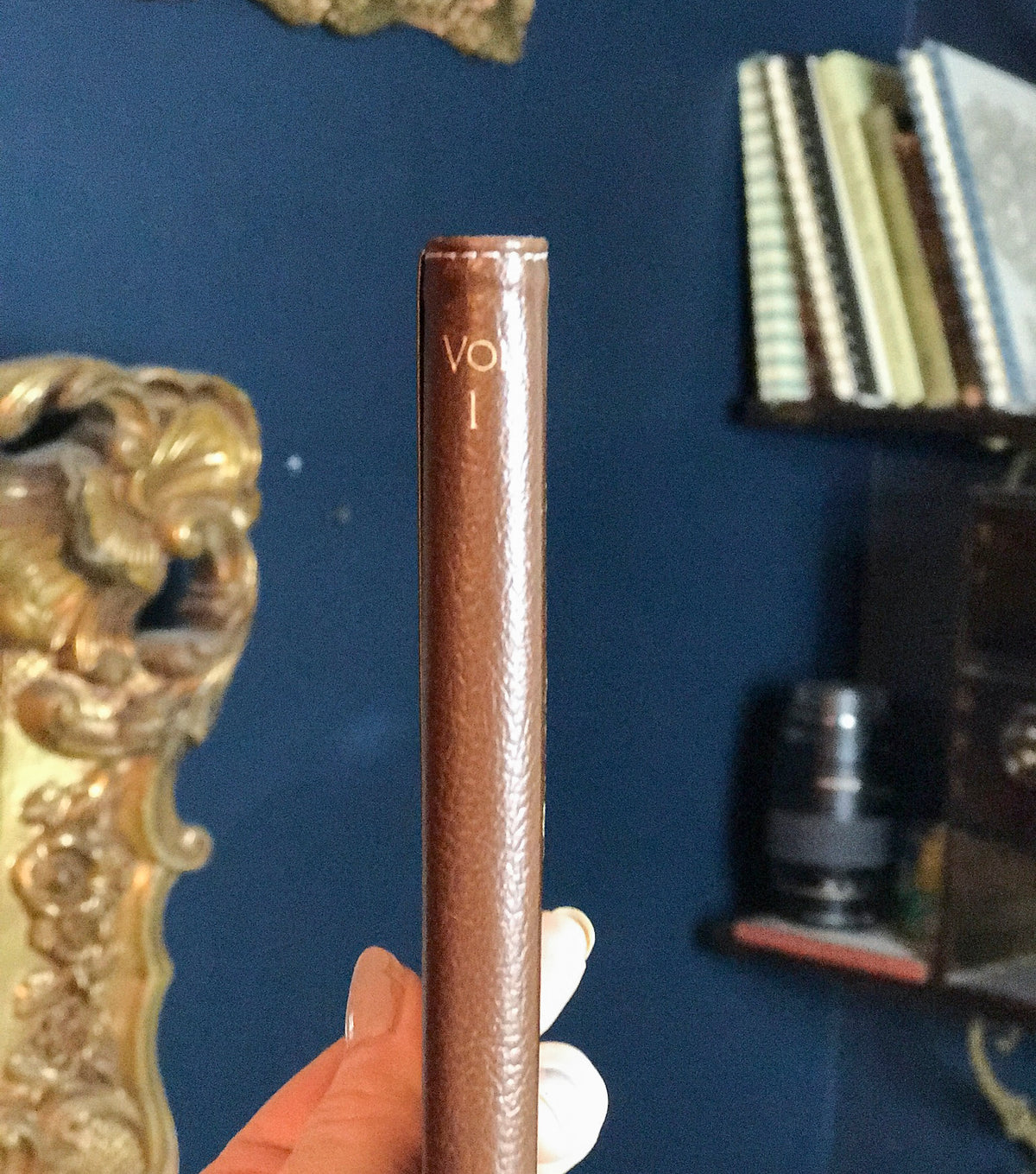 Ship&#39;s Log Wallet case for iPhone Vol I spine