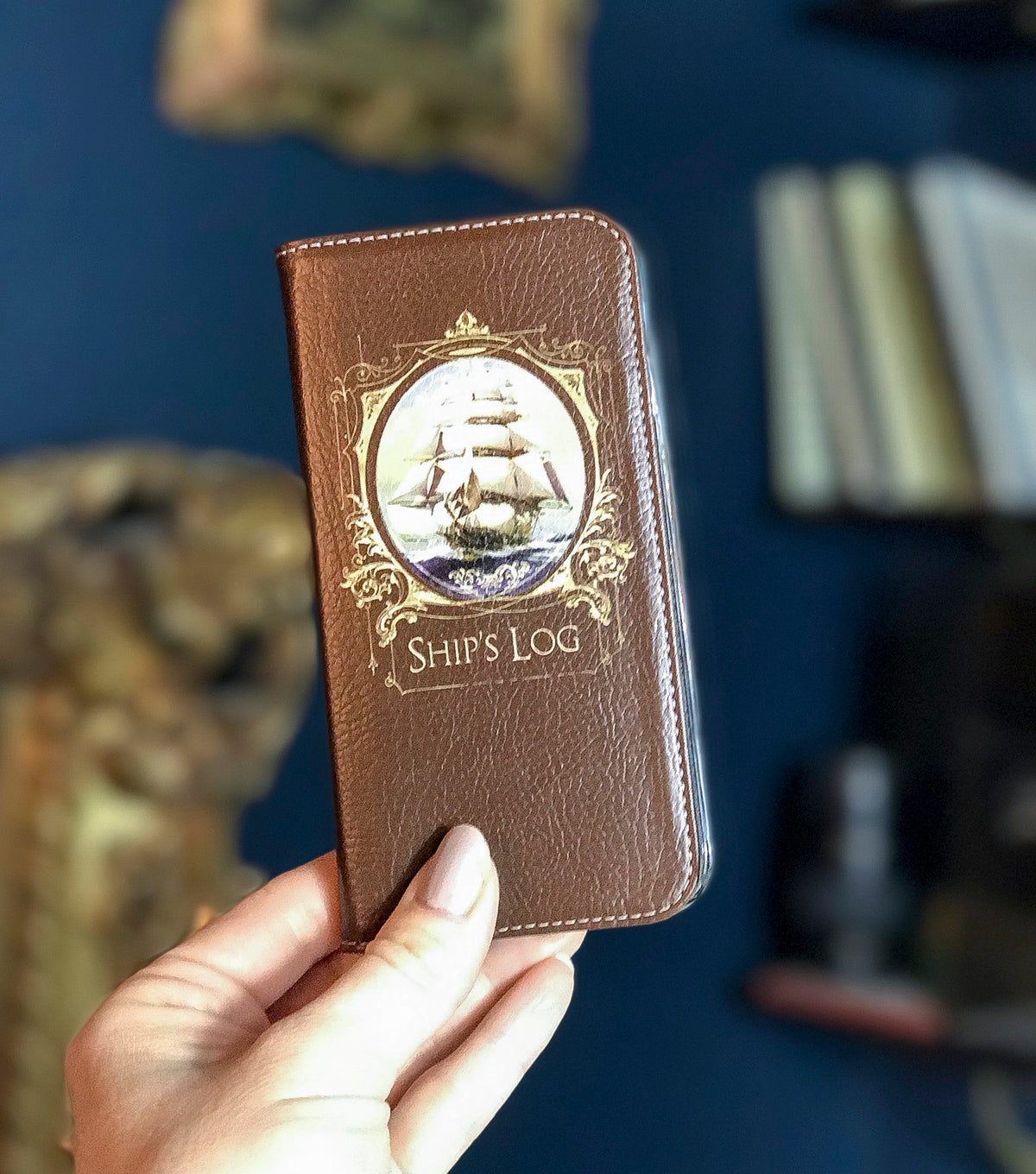 Ship&#39;s Log Wallet case for iPhone