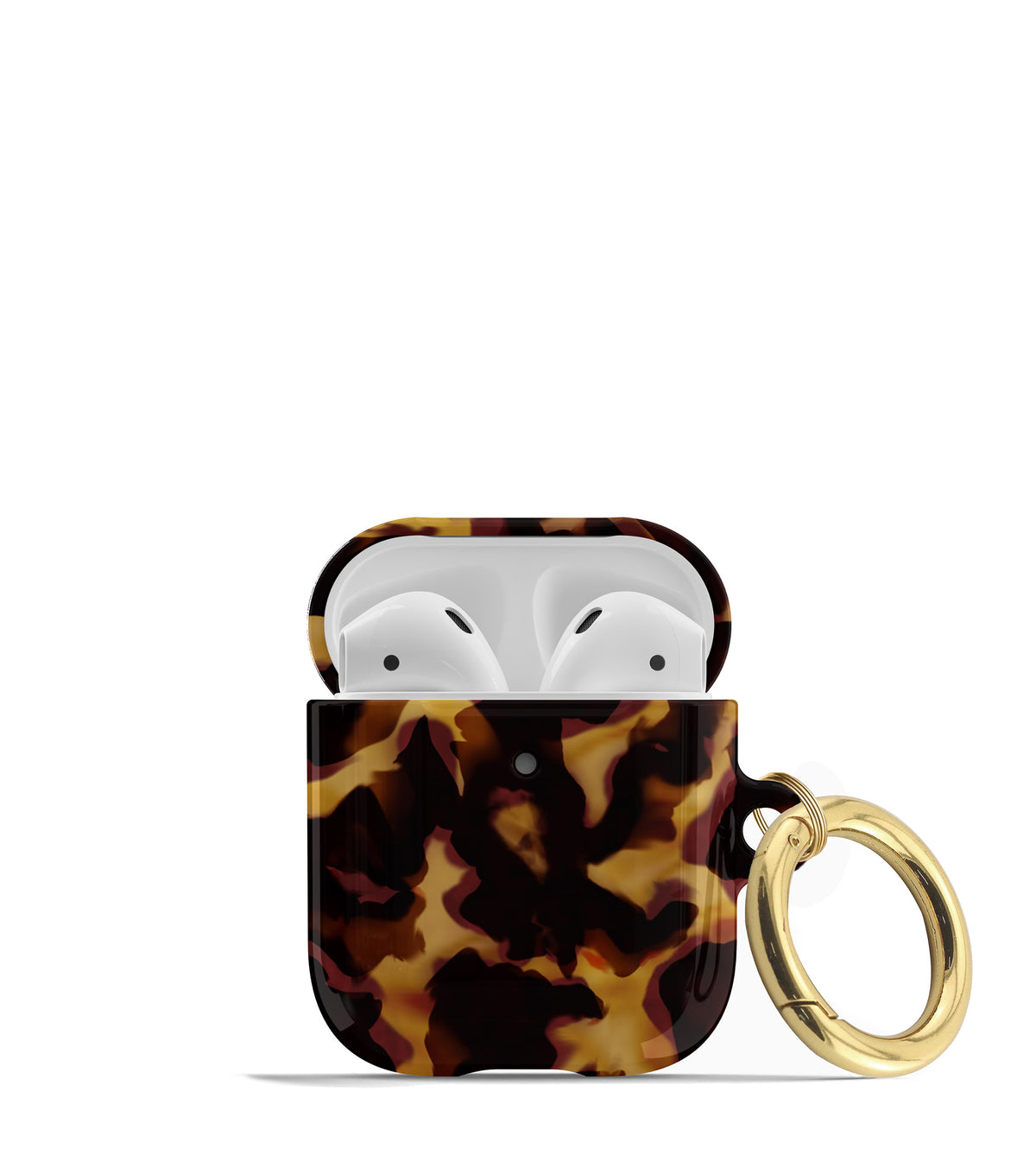 Dragon AirPod Case Asian Print Airpods Pro Hard Cover Gold 