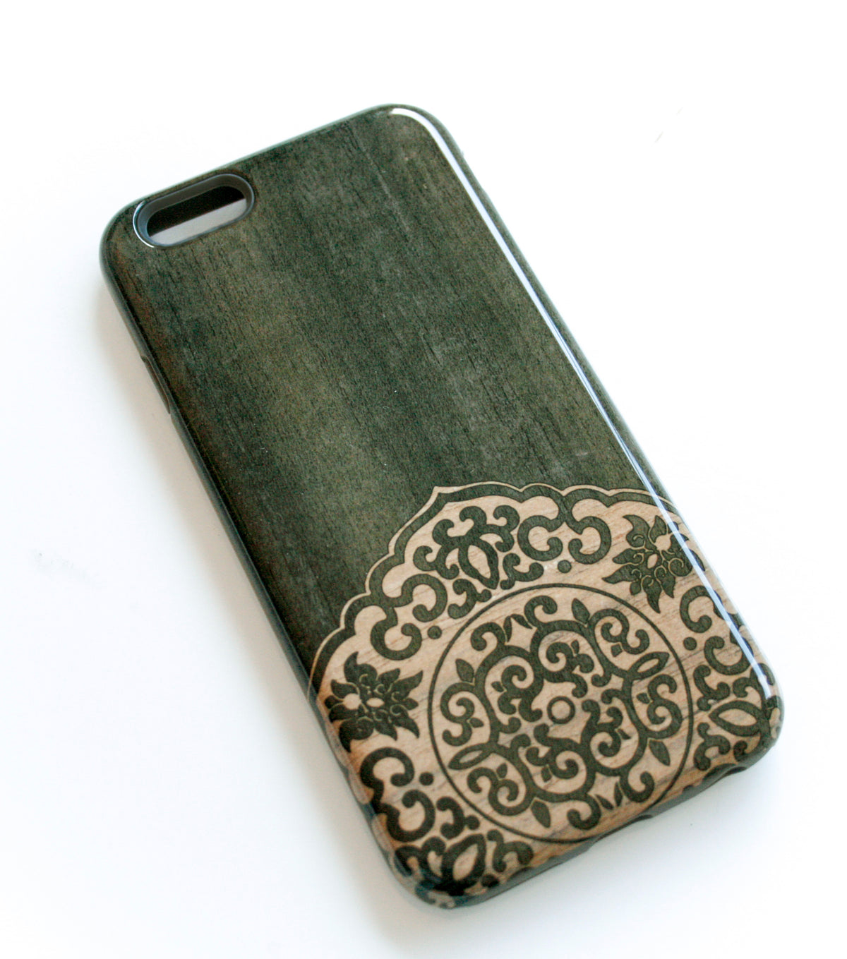 Wood Inlay Tough Case